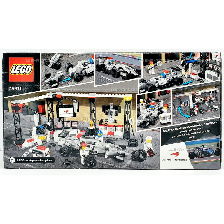 LEGO Speed Champions McLaren Mercedes Pit Stop Set #75911