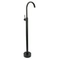 thumbnail image 4 of Shower Mixer Tap, High Durability Freestanding Bathtub Faucet  For Home Black, 4 of 8