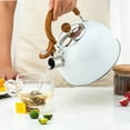 thumbnail image 2 of Tea Kettle, 2.5L Stainless Steel Whistling Tea Pots for Stove Top, with Handle Loud Whistle and Anti-Rust Quick Boiling, 2 of 7