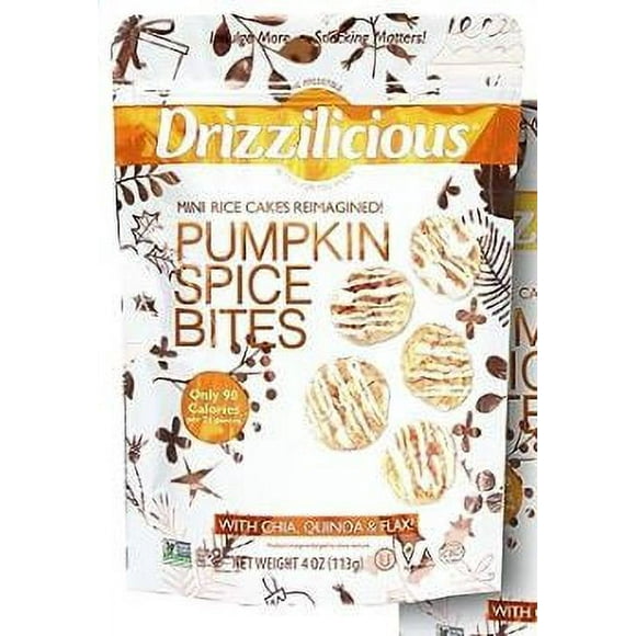 Drizzilicious L - Bites Pumpkin Spice GF 113g, Drizzilicious L - Bites Pumpkin Spice GF 113g