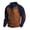 Coffee-1, variant on Mens Casual Corduroy Sweatshirt Fashion Stand Collar 1/4 Button Up Pullover Fall Color Block Loose Golf Pullover