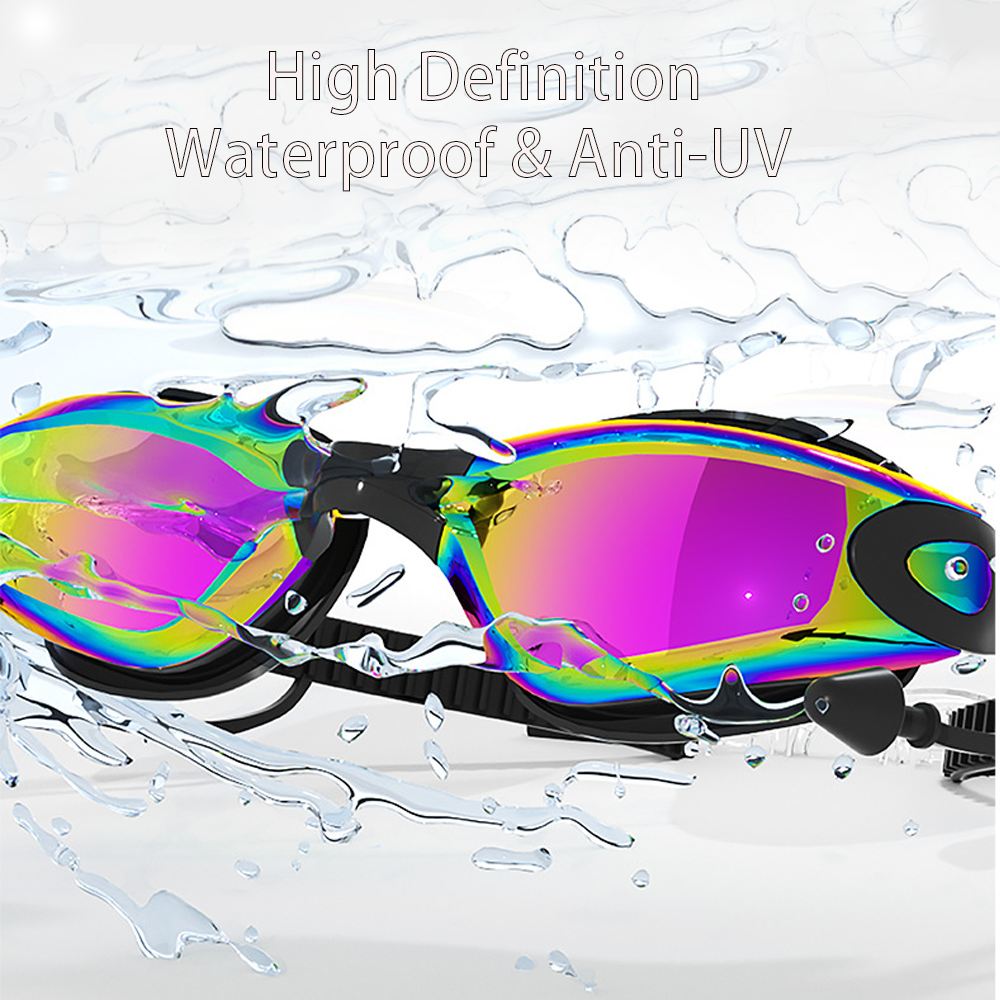 Myecovie Swim Goggles 2-Pack Anti-Fog Silicone photo 6