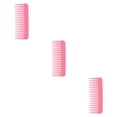 thumbnail image 2 of ZheElen Large Wide Teeth Hairbrush Professional Salon Hair Comb Anti-Static Barber Pink 3Set, 2 of 6