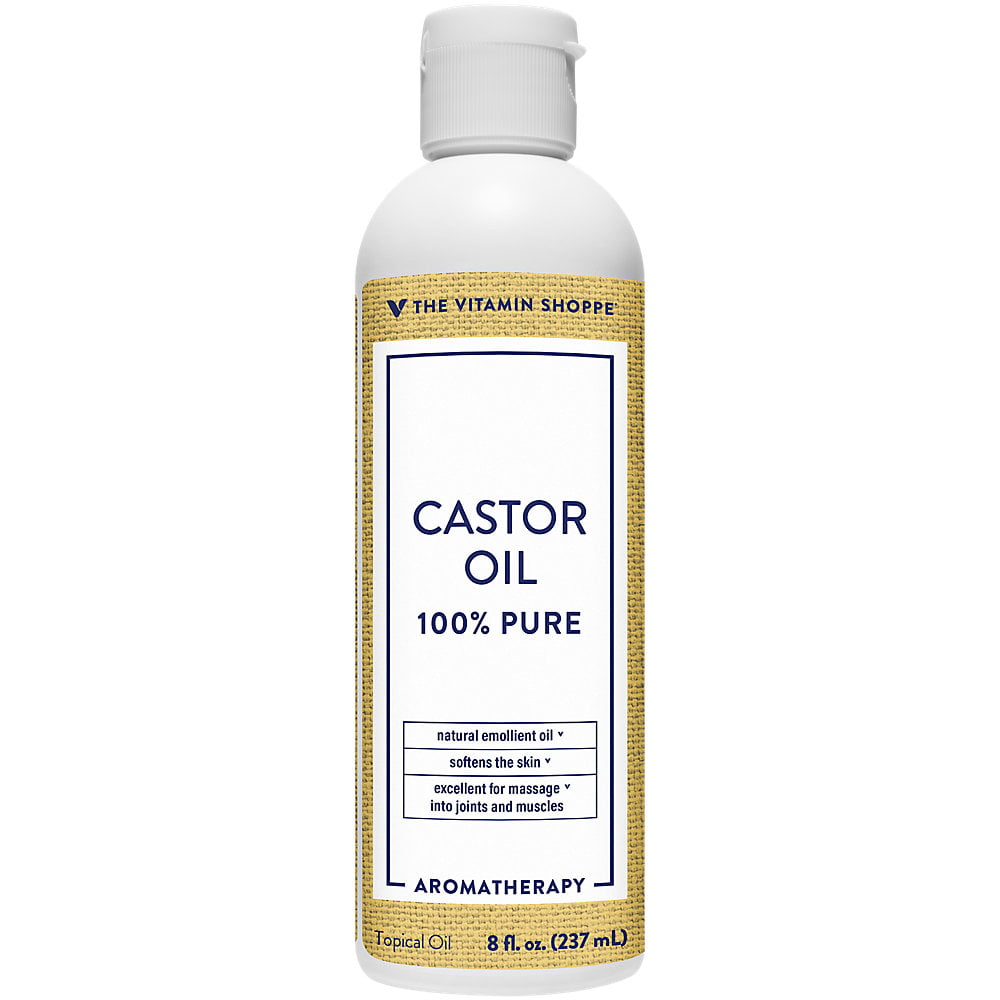 100 Pure Castor Oil Topical Massage Oil for Soft Skin (8 Fluid Ounces ...