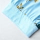 thumbnail image 4 of Tejiojio Women's V-Neck Loose Fit Solid Color Blouse Short Sleeve Button-Down Casual S-2XL, 4 of 9
