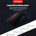 thumbnail image 1 of Lenovo M120 Pro 2.4GHz Wireless Laptop Mouse with USB Receiver, Ergonomic Lightweight Optical Wireless Mouse for Laptop, PC, Mac, Office/Home, 1 of 4