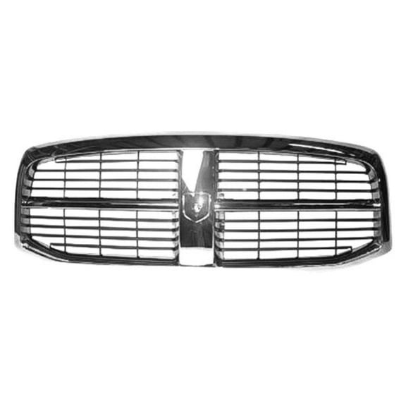 For Dodge Ram 1500/2500/3500 2006 2007 2008 2009 Grille | Black/Chrome | CH1200282 | 55077767AF
