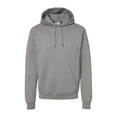 thumbnail image 1 of Champion Mens Powerblend Hooded Sweatshirt, M, Stone Grey, 1 of 4