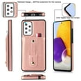 thumbnail image 3 of for Samsung Galaxy A72 5G Case, Galaxy A72 5G Case, Lightweight Premium PU Leather Galaxy A72 5G Wallet Case with Card Holders Protective Case for Samsung Galaxy A72 5G Adjustable Stand,Rosegold, 3 of 9