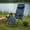 Blue, variant on Resenkos Outdoor Folding Zero Gravity Reclining Lounge Chair-Dark Red, Zero Gravity Lawn Lounge Chairs with Cup Holder, Reclining Folding Outdoor Chairs for Deck, Beach, Yard