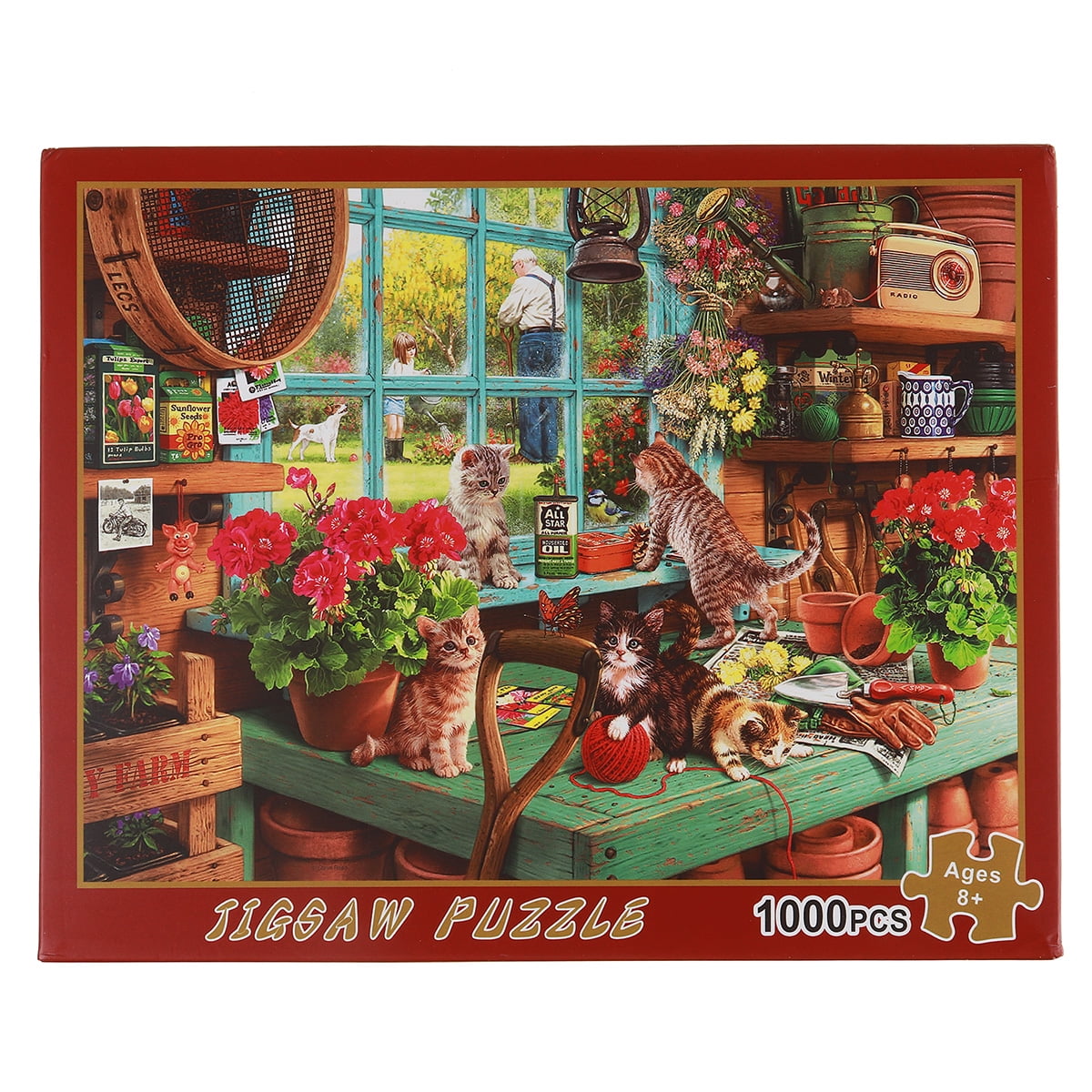 2 Pictures Adults And Children Puzzles 1000 Piece Large ...