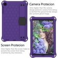 thumbnail image 2 of Dteck Kids Case For Samsung Galaxy Tab A 10.1 Inch Model SM-T510/SM-T515 2019, Light Weight Shockproof Handle Kickstand Protective Cover With Shoulder Strap, Purple/Black, 2 of 6