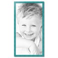 thumbnail image 2 of ArtToFrames 25" x 48" Turquoise Picture Frame, 25x48 inch Blue Wood Poster Frame (WOM-4588), 2 of 8