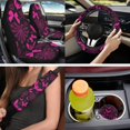 thumbnail image 4 of KUIFORTI Spider Web Printed Car Seat Covers Easy to Install 14 Pack Automotive Rear Front Seat Protector with Car Armrest Cushion Fit Most Cars Truck SUV Van All-Season Protection Soft Breathable, 4 of 7