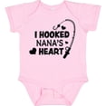 thumbnail image 3 of Inktastic I Hooked Nana's Heart with Fishing Rod Boys or Girls Baby Bodysuit, 3 of 5