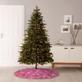 thumbnail image 6 of Sikiie Strawberry Floral Nativity Christmas Tree Skirt, Jesus Christian Winter Holiday Tree Mat Decoration(30-48IN)30", 6 of 6