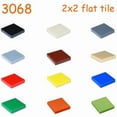 thumbnail image 2 of 50/200PCS 3068 Size 2x2 Flat Tile 2*2 Bricks MOC Assemble Particles Smooth Building Blocks DIY Educational Creative Toy for Kids brown 200pcs, 2 of 2