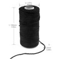 thumbnail image 3 of fashionhome Cotton Cord Rope Crafts Macrame Artisan cotton rope String Solid Color Cotton Yarn Rope Home Textiles 91.5m, Blue, 3 of 9