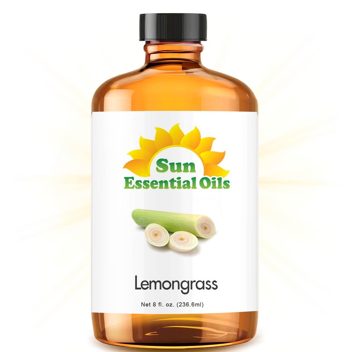 Lemongrass Essential Oil (Huge 8oz Bottle) Bulk Lemongrass Oil 8
