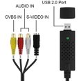 thumbnail image 5 of Convertidor de audio/vídeo USB 2.0 de 2 piezas que digitaliza y edita vídeo desde cualquier fuente analógica Edita videos desde cualquier fuente analógica, 5 of 5