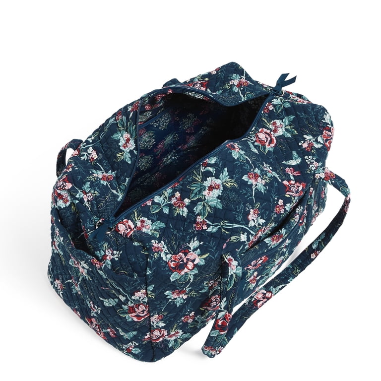 Vera Bradley Barrel Duffel in Cotton ✨ Vineyard Floral | gym travel washable GUEST_005c1657-23fd-479e-873f-  main image 4