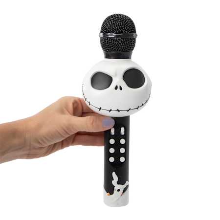 Halloween Bluetooth LED Karaoke Microphone with Echo Control
