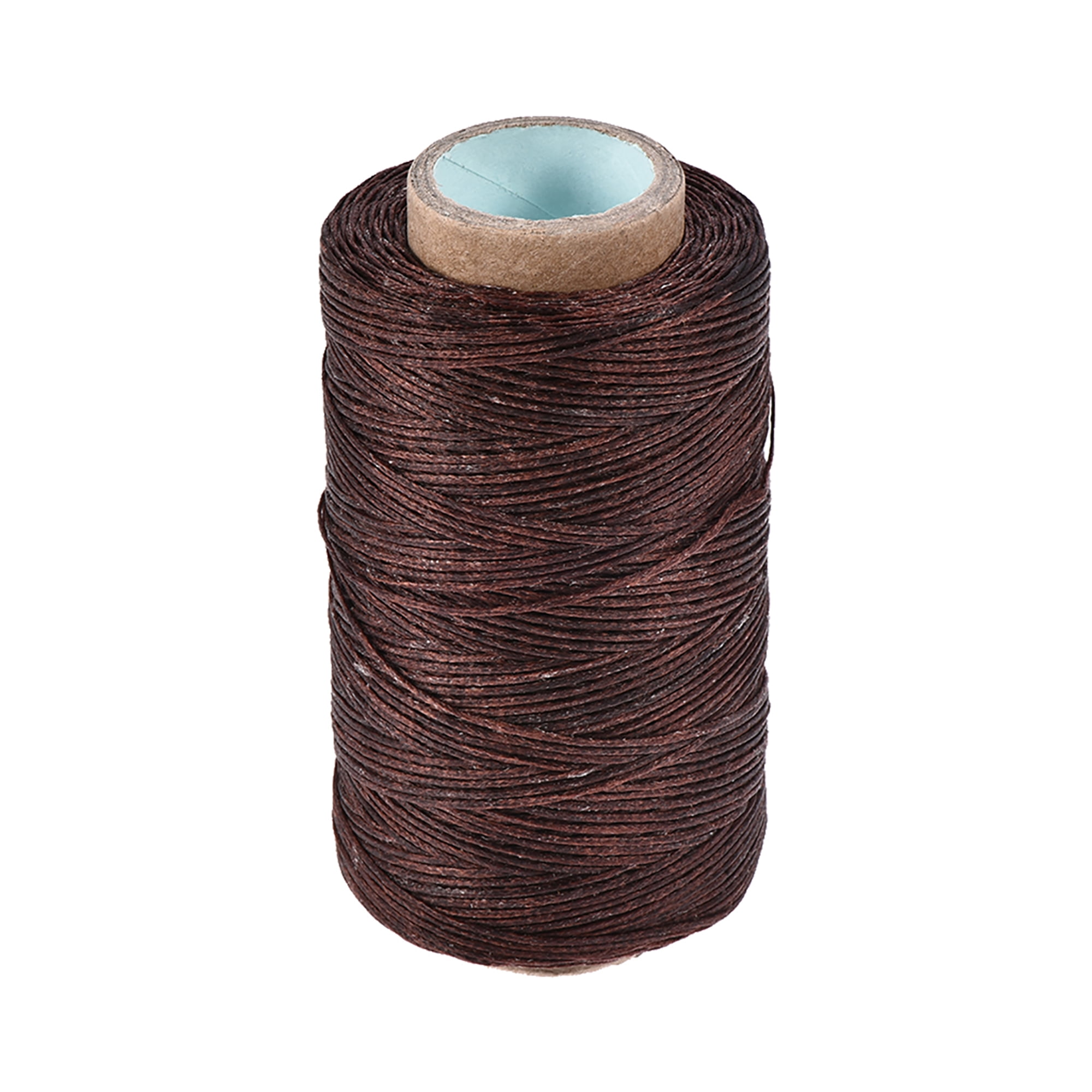 Leather Sewing Thread 273 Yards 150D/1mm Polyester Flat Waxed Cord for