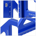 Miter Triangle Ruler Carpentry Engineer Square Measuring Aluminum Tools