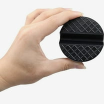 HONMEET Floor Jack Pad Jack Rubber Pad Black 1Set 2.6x2.6x1.3in