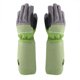thumbnail image 1 of Guantes de jardinería Guantes de trabajo Oxford de algodón de piel sintética Guantes protectores de antebrazo extralargos para mujeres y hombres Excavación al aire libre Plantación Poda (verde) Rojo Verde, 1 of 5