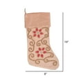 thumbnail image 2 of Vickerman Decorative 8" x 19" Regal Collection Christmas Stocking, 2 of 3