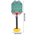 thumbnail image 3 of Set de baloncesto con altura ajustable de 30 a 100 cm con pelota HUOGUO, 3 of 5