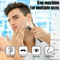 thumbnail image 4 of Electric Nose Hair Trimmer Multi Purpose Nasal Ear Hair Beard Shavers Eyebrow Remover with Detachable Stainless Steel Cutter Heads, 4 of 8