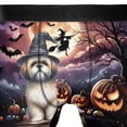 thumbnail image 4 of Spooky Halloween Night Witch Shih Tzu Glowing Pumpkins All Over Print Boxer Briefs Underwear for Men Dad Lion Dog Lover Gifts - 12015, 4 of 6