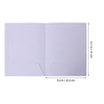 thumbnail image 2 of HEATSHAKING 10Pcs Rectangular Paper Folders Assorted Color For File Organization School Supplies Folders, 2 of 6