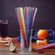thumbnail image 4 of 100/300/500/1000 Pcs Colorful Plastic Long Disposable Drinking Straws, 4 of 5