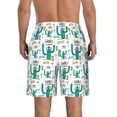 thumbnail image 3 of Kdxio Hello Summer Pattern Mens Casual Shorts - Drawstring Summer Beach Sports Shorts for Men, 3 of 9