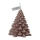 thumbnail image 1 of Vela perfumada con forma de árbol de Navidad sexy, adorno de vela con forma de árbol 3D, estatua artesanal Marrón claro, 1 of 9
