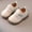Beige, variant on Luogg Fashion Autumn Toddler And Boys Casual Shoes Thick Sole Round Toe Buckle Shoes Size 18-24 Months Beige
