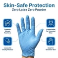 thumbnail image 2 of Snugwell Vinyl Gloves Latex-Free & Powder-Free Disposable Gloves (X-Large) 1000 Count, 2 of 7