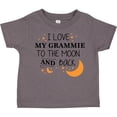 thumbnail image 3 of Inktastic I Love My Grammie to the Moon and Back Boys or Girls Toddler T-Shirt, 3 of 5