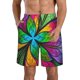 thumbnail image 1 of Fotbe Multicolored Beautiful Flower Trajes de Baño Estampados para Hombre, Shorts de Verano de Secado Rápido, Ropa de Playa, Bañadores-Large, 1 of 6