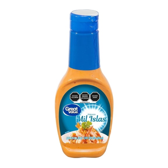 Aderezo Great Value mil islas 250 ml