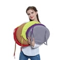 thumbnail image 3 of Thick Padded Beige Round Chair Cushion, 15 Inch Indoor Seat Pad with Secure Ties, 1 Pack, 3 of 6