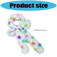 thumbnail image 5 of Weflink Stylish Dot Fleece Scarf Winter Neck Wrap Portables Travel Neck Warmer, 5 of 13