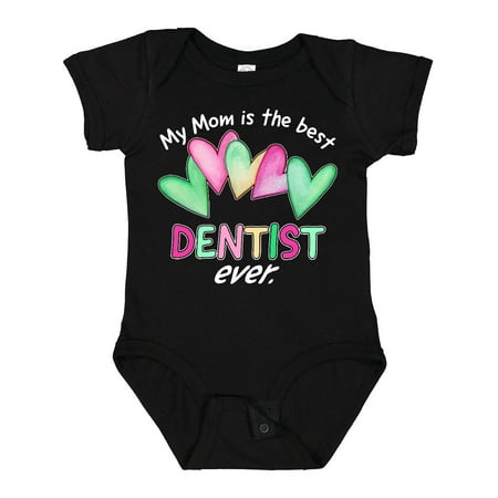 

Inktastic My Mom is the Best Dentist Ever Boys or Girls Baby Bodysuit