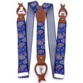 thumbnail image 1 of Leather Clip And Button Suspenders For Men, Y-Back Style For Formal Outfits, 1 of 8