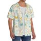 thumbnail image 2 of Balery Funny Chicken Camisa Casual de Manga Corta con Botones para Hombre, Texturizada, Estilo Cubano, para Playa, Verano-XX-Large, 2 of 5