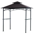 thumbnail image 1 of 8 x 5 Pi. Gazebo en Polyester pour Grill, 1 of 1