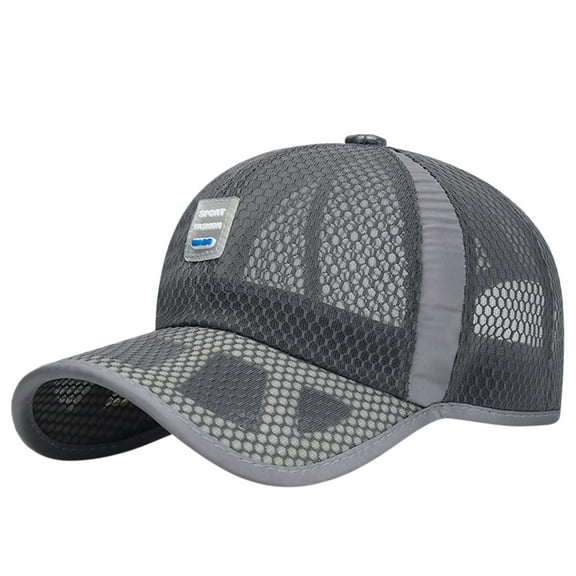 Baberdicy Hat Unisex Classic Low Profile Mesh Baseball Cap Soft Unconstructed Size Dad Hat Baseball Cap Dark Gray